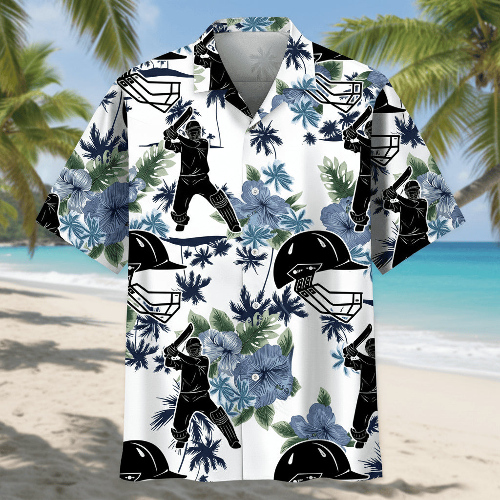 Cricket White Nature Hawaiian Shirt