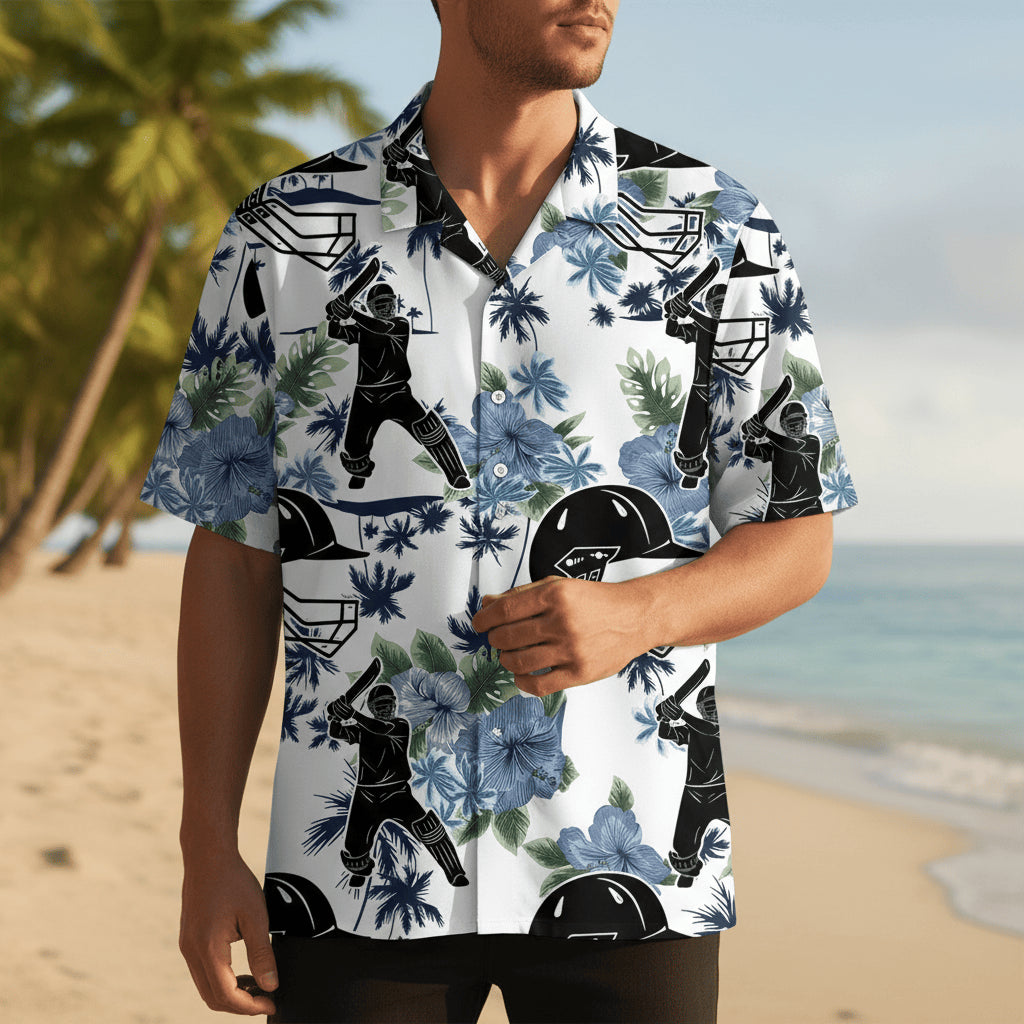 Cricket White Nature Hawaiian Shirt