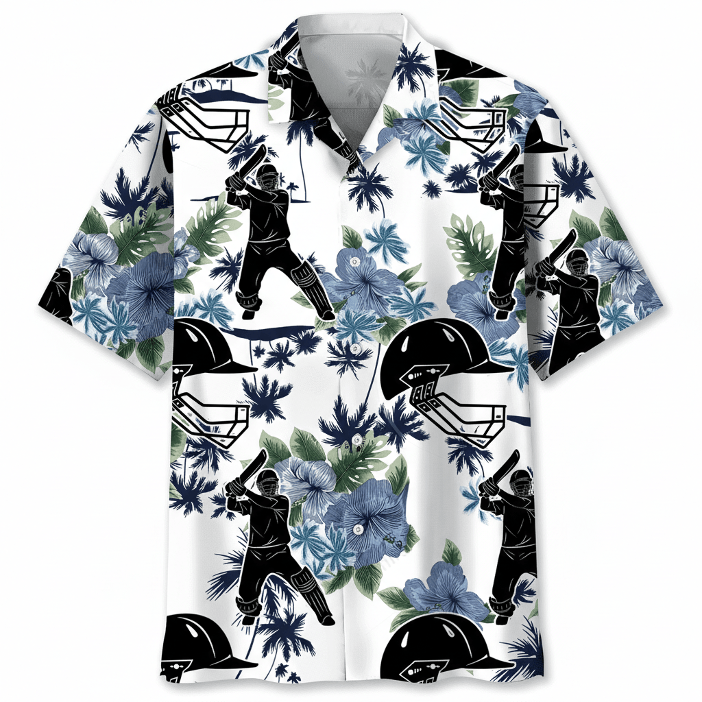 Cricket White Nature Hawaiian Shirt