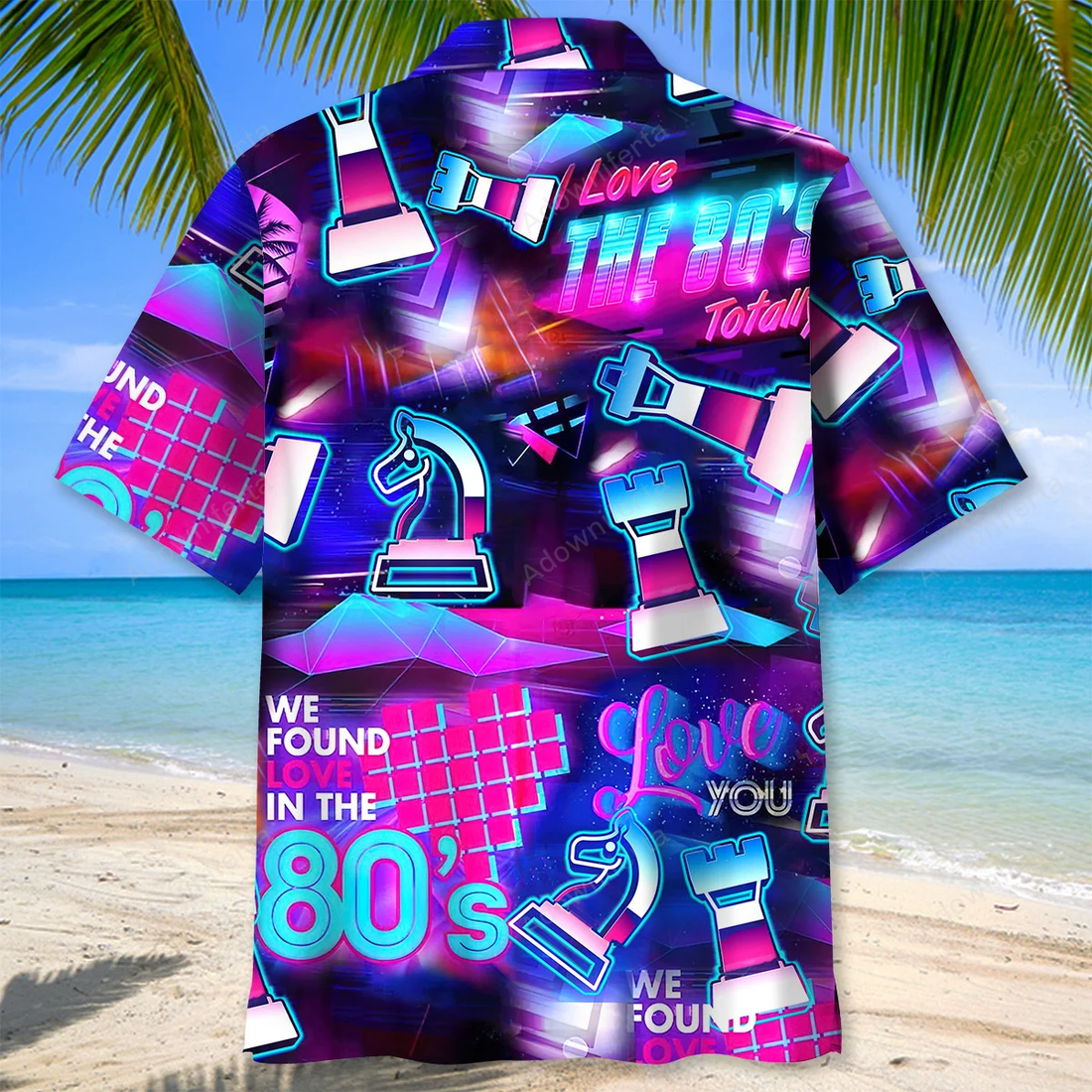 Chess 80s Hawaiian Shirt