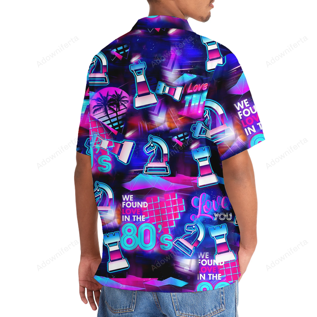 Chess 80s Hawaiian Shirt