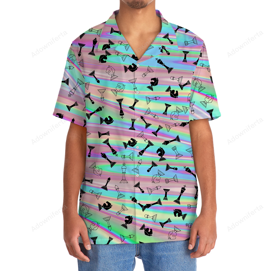 Chess Colorful Hawaiian Shirt